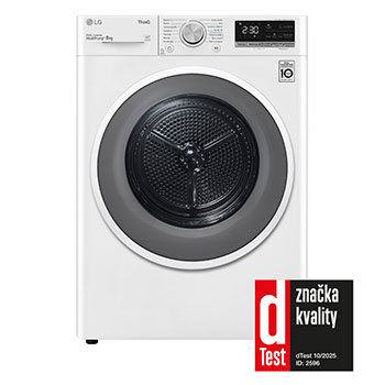 Pohled zepředu na LG RC8TV9AVHN