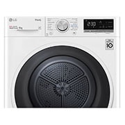 LG Sušička LG | 8 kg | DUAL Inverter Heat Pump™ |ThinQ™|Bílá, RC8TV9AVWN