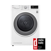 Sušička LG | 9 kg | DUAL Inverter Heat Pump™ |ThinQ™|Bílá