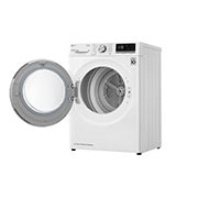 LG Sušička LG | 9 kg | DUAL Inverter Heat Pump™ |ThinQ™|Bílá, RC91V5AV6N