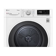 LG Sušička LG | 9 kg | DUAL Inverter Heat Pump™ |ThinQ™|Bílá, RC91V5AV6N