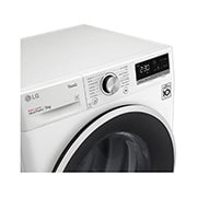 LG Sušička LG | 9 kg | DUAL Inverter Heat Pump™ |ThinQ™|Bílá, RC91V5AV6N