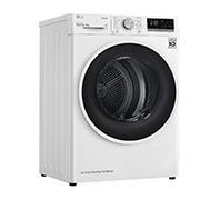 LG Sušička LG | 9 kg | DUAL Inverter Heat Pump™ |ThinQ™|Bílá, RC91V5AV6N