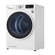 LG 9 kg sušička, A++ (v rozsahu A++ až D), 14 programů, 13 přídavných možností, 3 možnosti sušení, ThinQ™ + WiFi připojení, RC91V5AV6Q