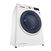 LG 9 kg sušička, A++ (v rozsahu A++ až D), 14 programů, 13 přídavných možností, 3 možnosti sušení, ThinQ™ + WiFi připojení, RC91V5AV6Q