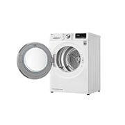 LG 9 kg hybridní sušička s tepelným čerpadlem, A+++ (v rozsahu A+++ až D), invertorový motor, Eco Hybrid™ - hybridní sušení, automatické čištění kondenzátoru, ThinQ™ + WiFi, Program Pro alergiky, RC91V9AV3Q