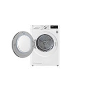 LG 9 kg hybridní sušička s tepelným čerpadlem, A+++ (v rozsahu A+++ až D), invertorový motor, Eco Hybrid™ - hybridní sušení, automatické čištění kondenzátoru, ThinQ™ + WiFi, Program Pro alergiky, RC91V9AV3Q