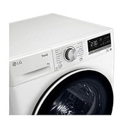 LG Sušička LG | 9 kg | DUAL Inverter Heat Pump™ |ThinQ™|Bílá, RC91V9AV4N
