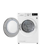 LG 9 kg hybridní sušička s tepelným čerpadlem, A+++ (v rozsahu A+++ až D), invertorový motor, Eco Hybrid™ - hybridní sušení, automatické čištění kondenzátoru, ThinQ™ + WiFi, Program Pro alergiky, RC91V9AV4Q
