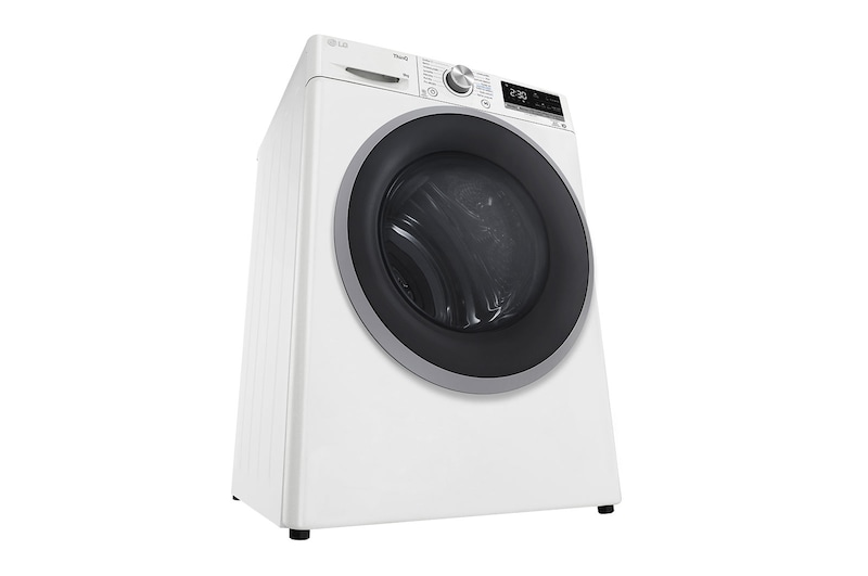 LG Sušička LG | 9 kg | DUAL Inverter Heat Pump™ |ThinQ™|Bílá, RC91V9AVSN