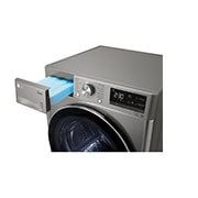 LG Sušička LG | 9 kg | DUAL Inverter Heat Pump™ |ThinQ™|Stříbrná, RC91V9EV2N