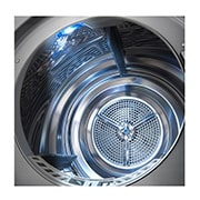 LG 9 kg hybridní sušička s tepelným čerpadlem, A+++ (v rozsahu A+++ až D), invertorový motor, Eco Hybrid™ - hybridní sušení, automatické čištění kondenzátoru, ThinQ™ + WiFi, Program Pro alergiky, RC91V9EV2Q