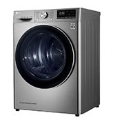 LG 9 kg hybridní sušička s tepelným čerpadlem, A+++ (v rozsahu A+++ až D), invertorový motor, Eco Hybrid™ - hybridní sušení, automatické čištění kondenzátoru, ThinQ™ + WiFi, Program Pro alergiky, RC91V9EV2Q