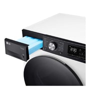 LG Sušička LG | 9 kg | DUAL Inverter Heat Pump™ |ThinQ™|Bílá, RH91V9LVEN