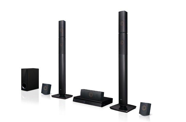 Čelní pohled na LHB645N 3D Blu-ray™ / DVD Home Theater System LHB645N