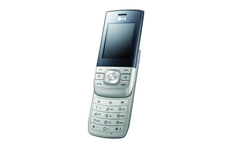 Čelní pohled na Snadno ovladatelný telefon podporující rychlé spojení A310