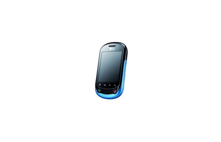 Čelní pohled na Kompaktní smartphone pro nevšední zážitky C550