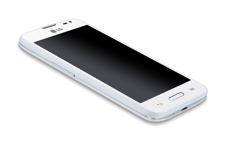 LG L65 - 4,3" TFT IPS displej, 4GB paměť, 1,2GHz CPU, DUAL CORE Qualcomm® Snapdragon™ 200, MicroSD až 32GB, 5 MPx fotoaparat, 2100 MAH Baterie, NFC, D280N