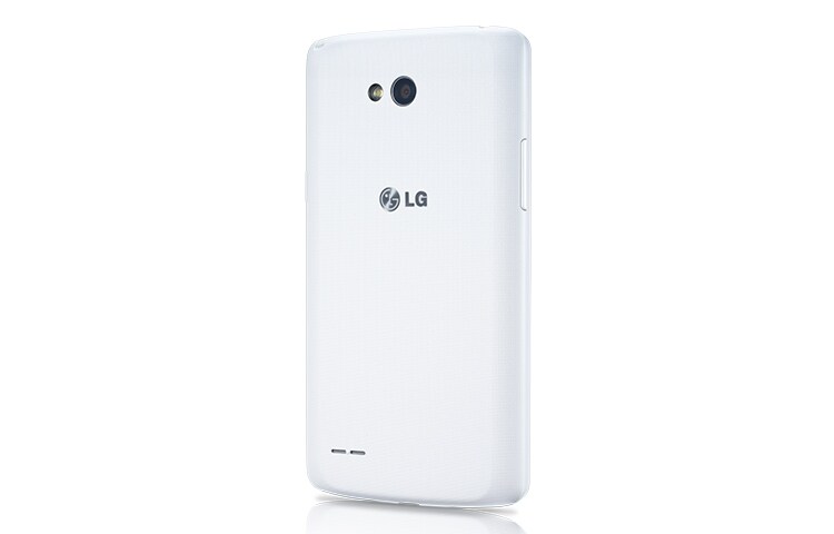 LG L80 - 5" TFT IPS displej, 8GB paměť, 1,2GHz CPU, DUAL CORE Qualcomm® Snapdragon™ 200, 8 MPx BSI fotoaparat, 2540 MAH Baterie, D373EU