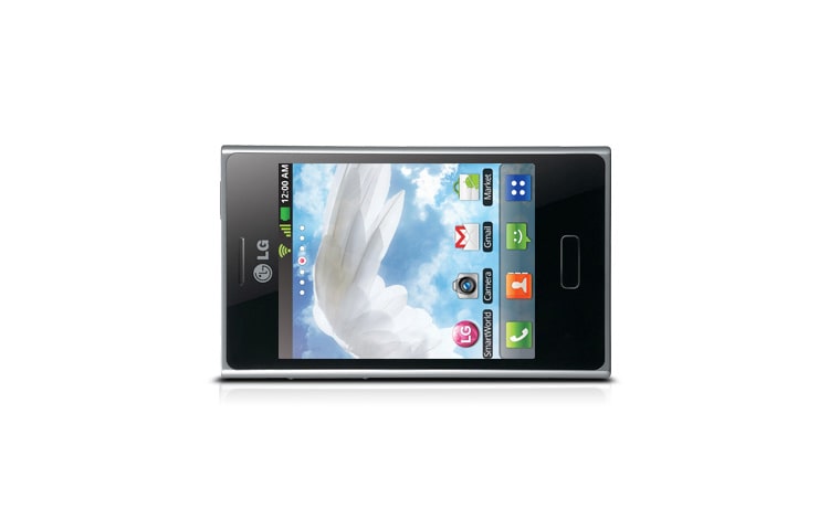 LG OPTIMUS L3 - 3,2" TFT displej, 302MB RAM, 800MHz, Adreno 200, 1,16GB interní paměť, 3Mpx, E400