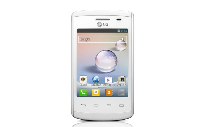 LG OPTIMUS L1 II - 3" TFT DISPLEJ, 512MB RAM, 1GHZ, ADRENO 200, 4GB INTERNÍ PAMĚŤ, 2MPX, E410