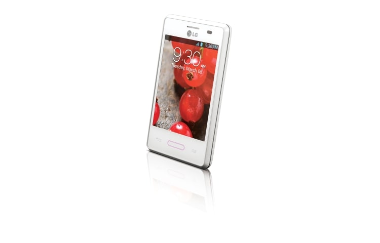 LG OPTIMUS L3 II - 3,2" TFT displej, 512MB RAM, 1GHz, Adreno 200, 4GB interní paměť, 3Mpx, E430