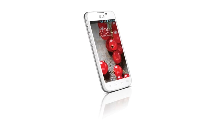 LG OPTIMUS L5 II Dual SIM - 4" IPS displej, 512MB RAM, 1GHz, PowerVR SGX 531, 4GB interní paměť, 5 Mpx, E455