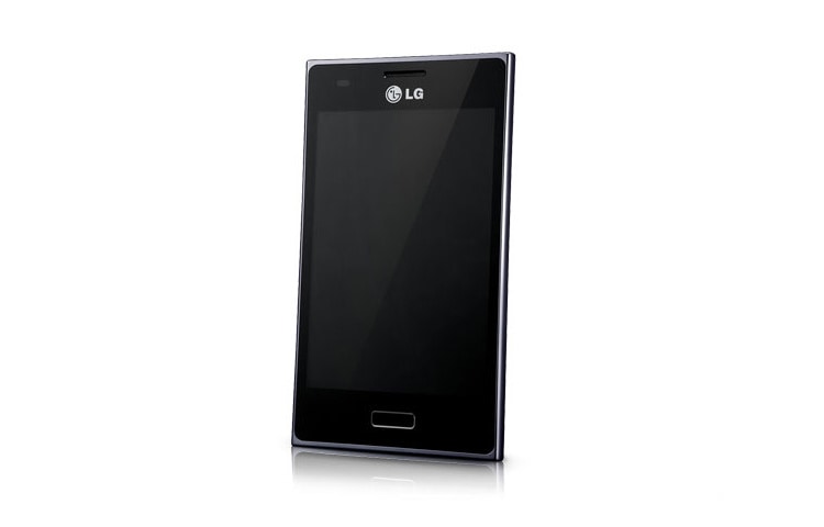 LG OPTIMUS L5 - 4" TFT displej, 390MB RAM, 800MHz, Adreno 200, 2,65GB interní paměť, 5 Mpx, NFC, E610