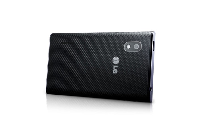 LG OPTIMUS L5 - 4" TFT displej, 390MB RAM, 800MHz, Adreno 200, 2,65GB interní paměť, 5 Mpx, NFC, E610
