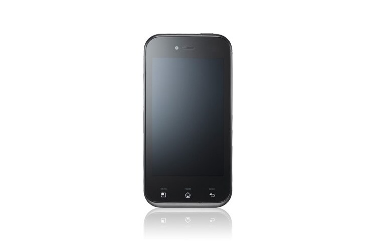 Čelní pohled na Android s dotekem slunce E730