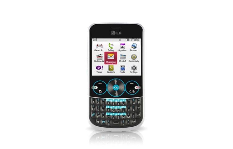 Čelní pohled na Ideální telefon pro všechny pisálky GW300