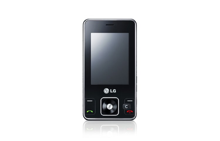 Čelní pohled na LG Mobilní telefon 2.4&#34; LCD, 5 Mpx fotoaparát, LED podsvícení KC550