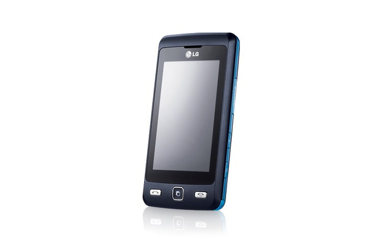 LG Velmi tenký kompaktní LG telefon s 3" dotykovým displejem, Stylus pero, ruční psaní textu, senzor pohybu a náklonu, M-Toy Games, KP501