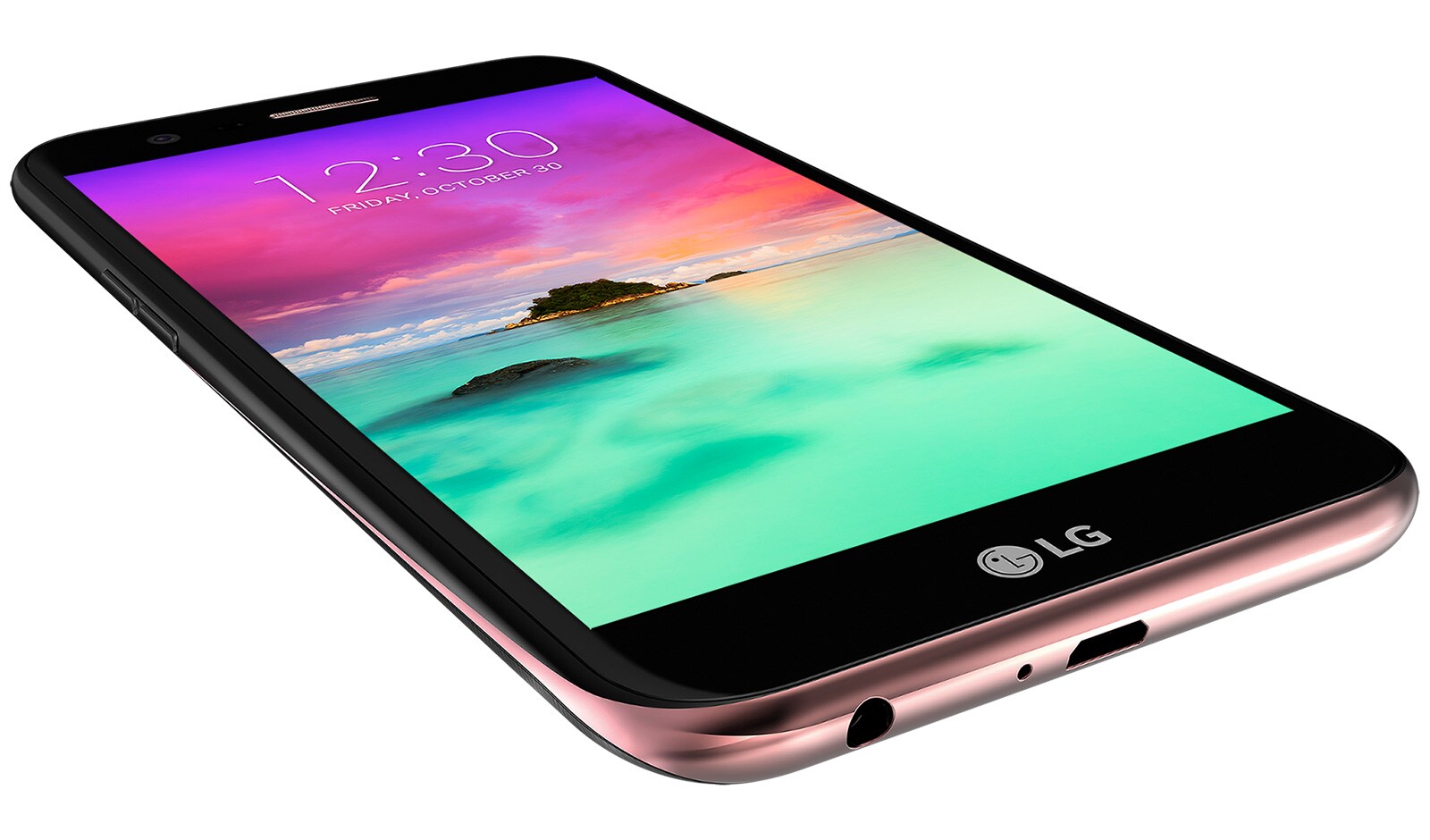 LG K10 (2017), 5,3" HD displej, 16GB paměť, 2GB RAM, 1.5Ghz Octa-core, 13Mpx AF, MicroSD, M250N