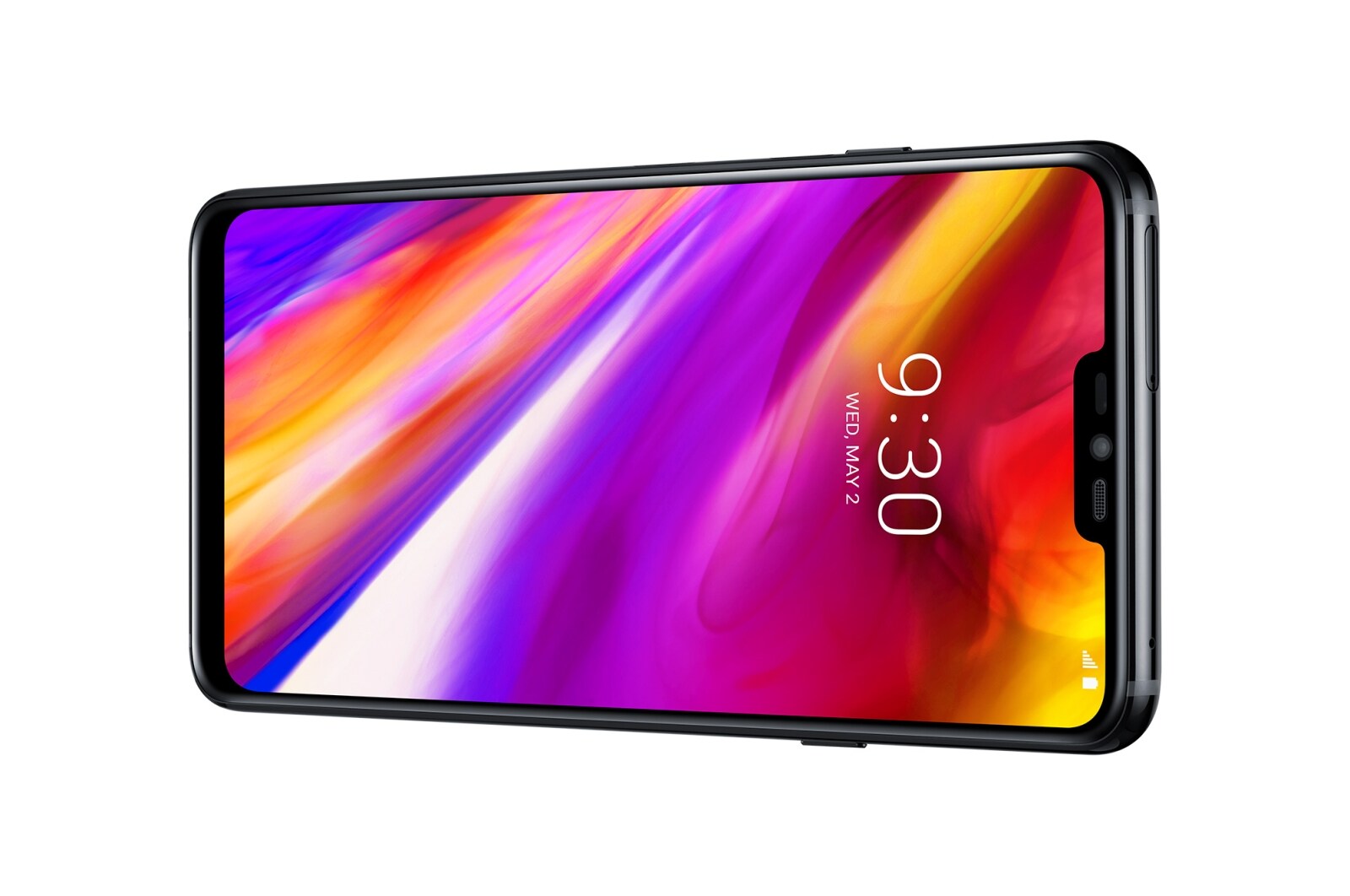 LG G7 ThinQ, 6.1" FullVision RGBW displej, 64GB paměť, 4GB RAM, 2,8 GHz octa-core, 16MP + 16MP, 3.000mAh, LG G7 ThinQ | G710EM