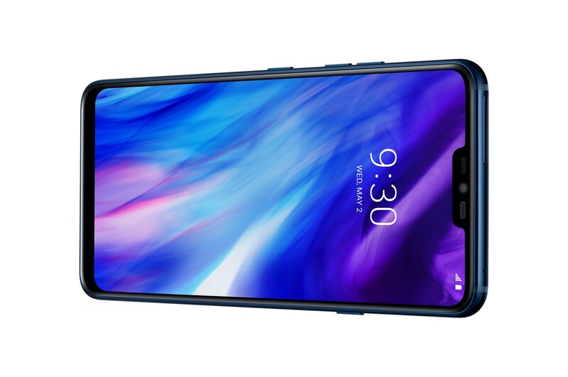LG G7 ThinQ, 6.1" FullVision RGBW displej, 64GB paměť, 4GB RAM, 2,8 GHz octa-core, 16MP + 16MP, 3.000mAh, LG G7 ThinQ | G710EM