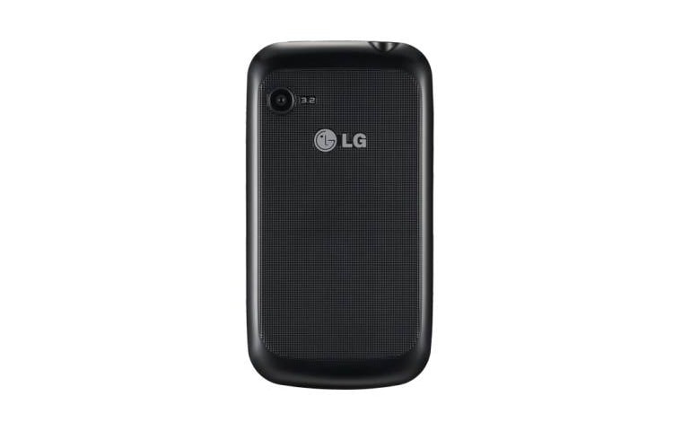 LG Dotyková obrazovka, Wi-Fi, Bluetooh, 3Mpx Fotoaparát, MicroSD 8GB, PCSuite 4, Facebook, Twitter, Google Search, AccuWeather, T565B