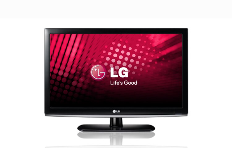 Čelní pohled na 19&#34; LG HD LCD TV 19LD350