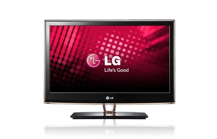 Čelní pohled na 19&#34; LED TV, TruMotion 50Hz, USB 2.0, Kabelový tuner 19LV2500