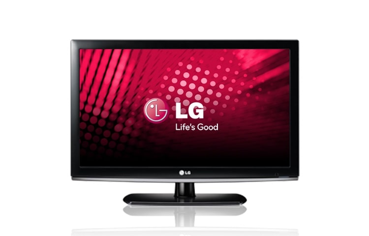 Čelní pohled na 22&#34; LG HD LCD TV 22LD350