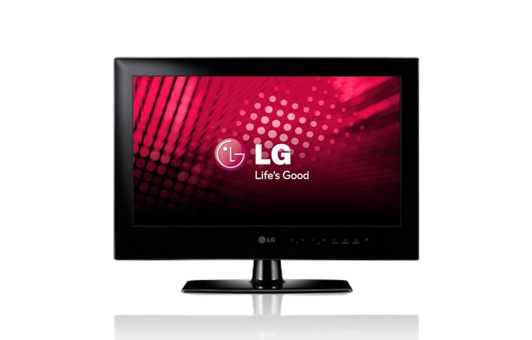 Čelní pohled na 22&#34; LG LED LCD TV 22LE3300