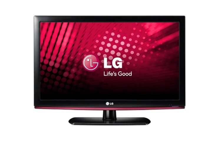 Čelní pohled na 26&#34; LG HD LCD TV 26LD350
