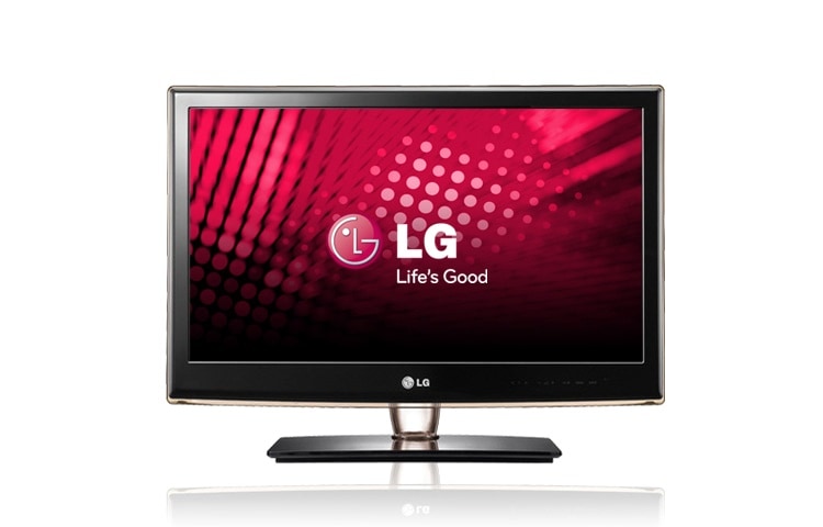 Čelní pohled na 26&#34; LED TV, TruMotion 50Hz, USB 2.0, Kabelový tuner 26LV2500
