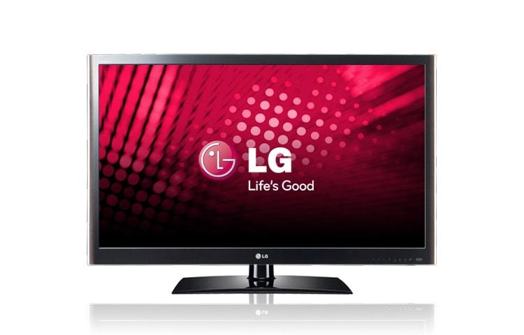 Čelní pohled na 26&#34; Full HD LED TV, TruMotion 50Hz, USB 2.0, Kabelový tuner 26LV5500