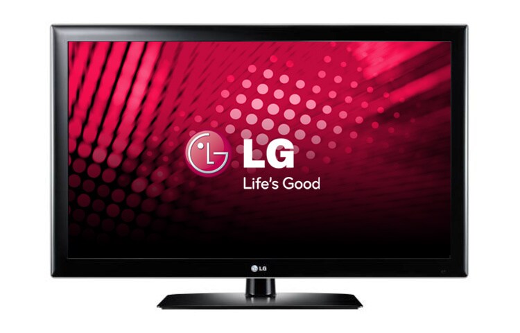 Čelní pohled na 32&#34; LG Full HD LCD TV 32LD650