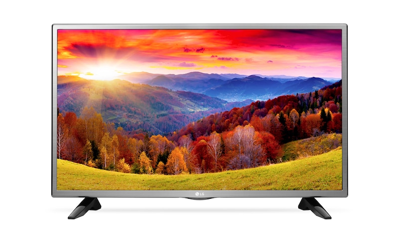 Čelní pohled na 32" LG LED TV, HD 32LH510U