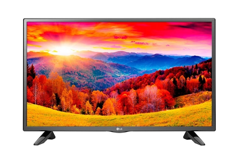 Čelní pohled na 32&#34; LG LED TV, HD, webOS 3.0 32LH590U