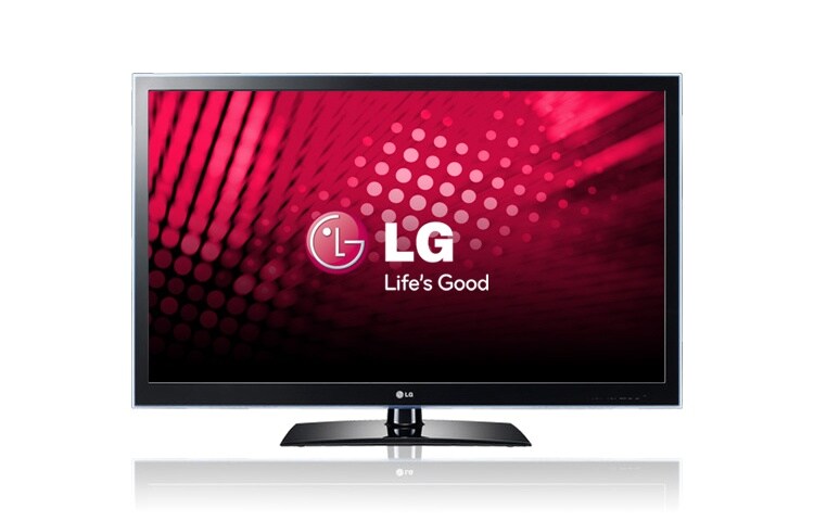 Čelní pohled na 37&#34; Full HD LED TV, TruMotion 100Hz, USB 2.0, Kabelový tuner 37LV4500