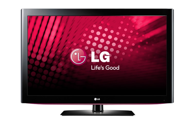 Čelní pohled na 42&#34; LG Full HD LCD TV 42LD750
