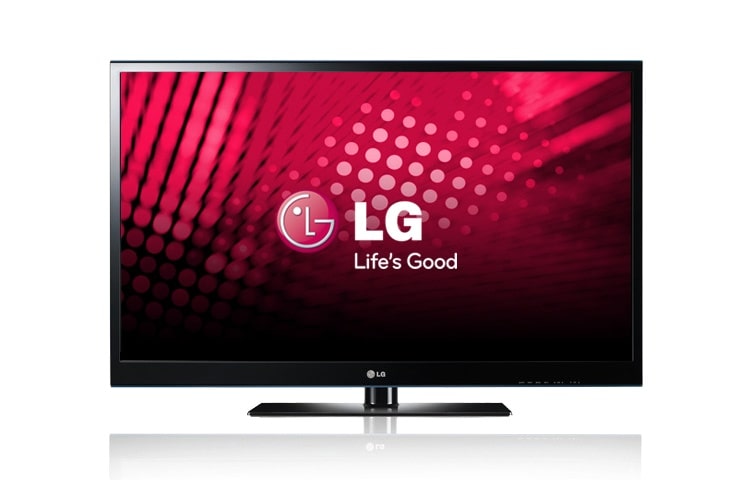 Čelní pohled na 42&#34; LG Plazma TV 42PJ550
